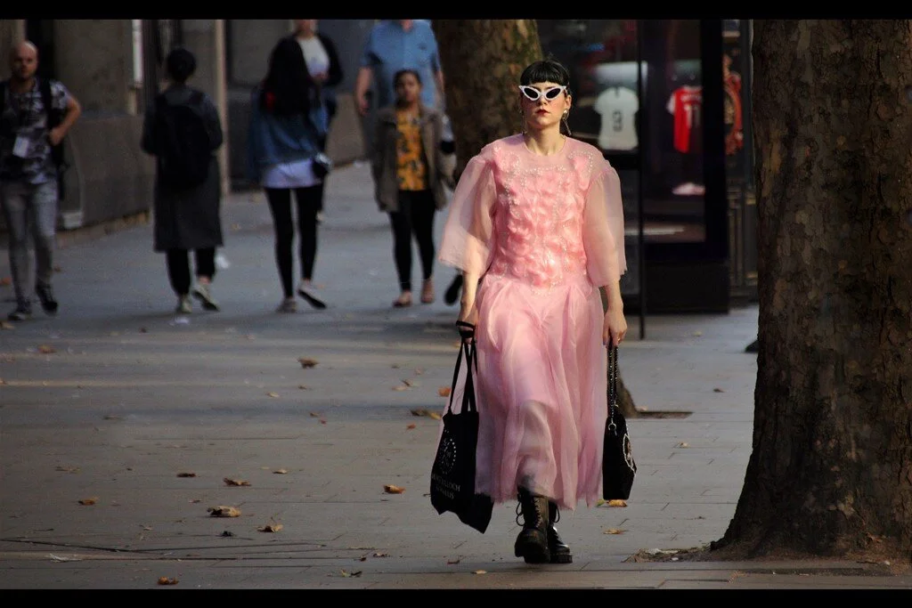 “This isn’t fashion - these are my chore-clothes. And yes I need help carrying my shopping bags.”