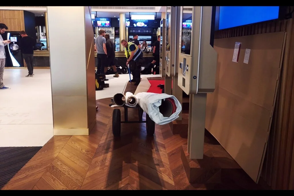 So… whatever it is that’s happening is happening indoors, and I won't be getting a ticket to it until later, and even when I do it won’t authorise me to take photos inside when it does. Time to find a café, then….