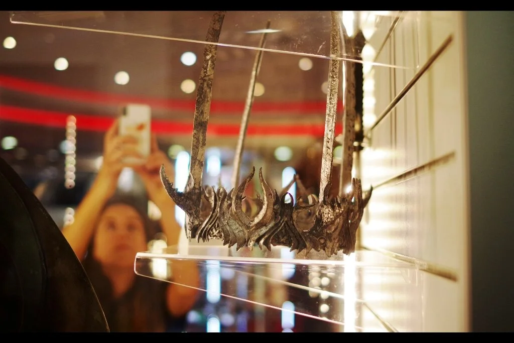 Feedback from original owner : “Hard to accessorise sunglasses with when riding on a fell-beast” Witch-king Angmar’s crown from Lord of the Rings : Estimate: £20,000 - 30,000. It went unsold.