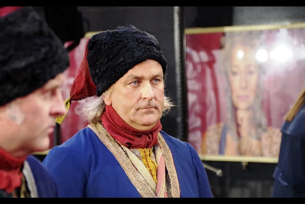 “She is and always will be our Empress” ”I thought she was our Queen?” ”And I thought I told you to shave those ridiculous sideburns, Dimitri”