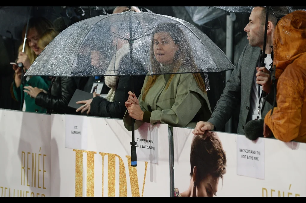 “I’m about three days early for Timothee Chalamet’s London Film Festival premiere… but the space under this umbrella is for him, and him alone…”