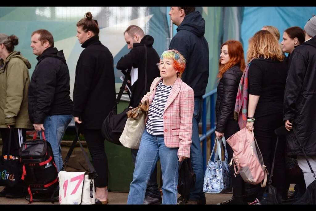 “Well… if they’re not here to see ME, then I don’t want to know who the ARE here to see”