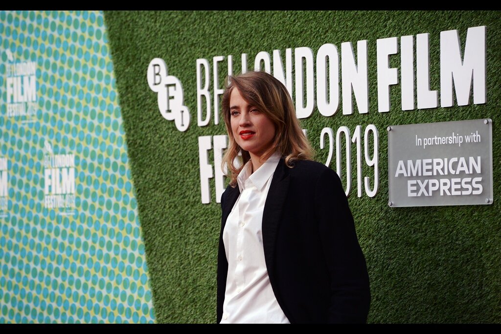 Noémie Merlant in Louis Vuitton at the 'Portrait of a Lady on Fire' 63rd  BFI London Film Festival Premiere