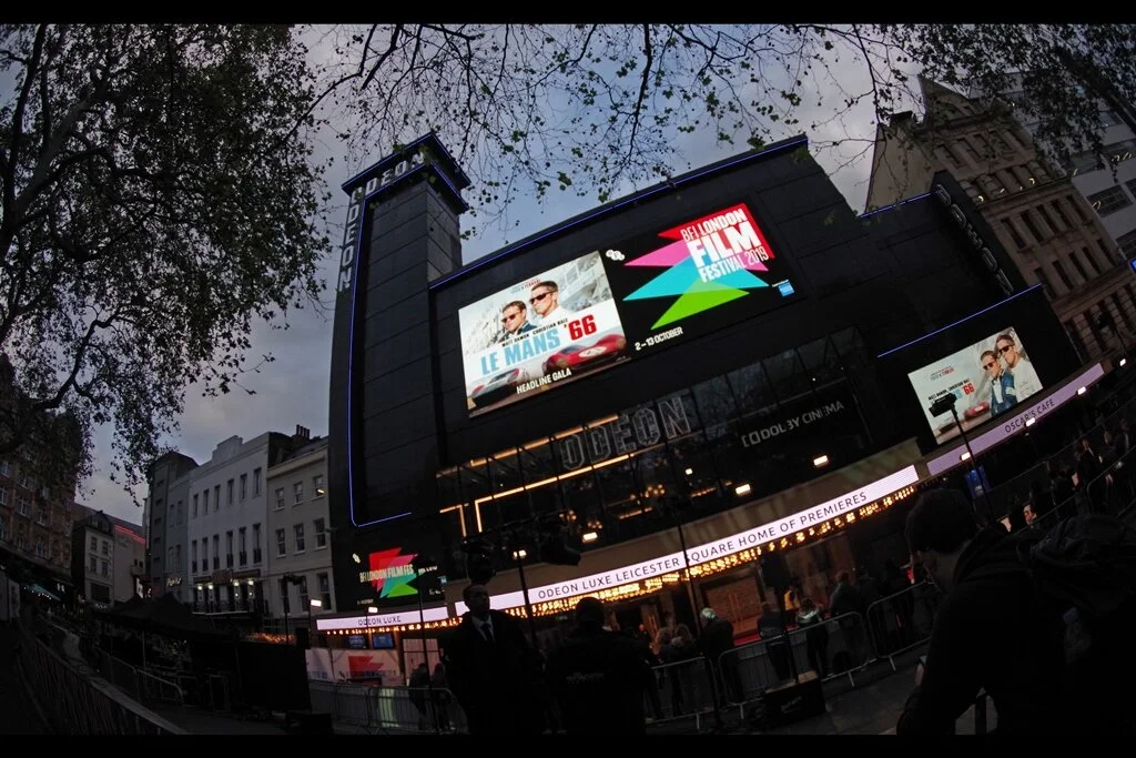 The headline gala poster is certainly enough to arouse excitement in passersby who assume that noise and a red carpet with that poster on display means that Matt Damon and Christian Bale should attend. What with this being the BFI London Film Festival.