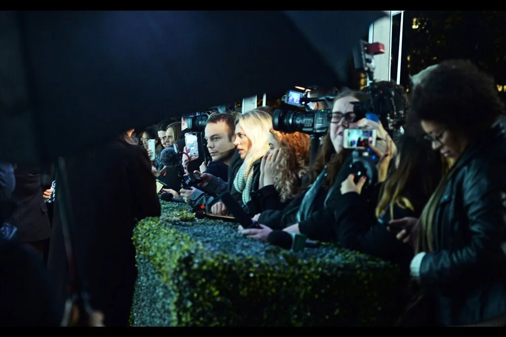 “Yes, I have a question. But it relates to Brexit and I don’t think you’re the best person to answer it…. but what was it like working with Mia Wasikowska?”