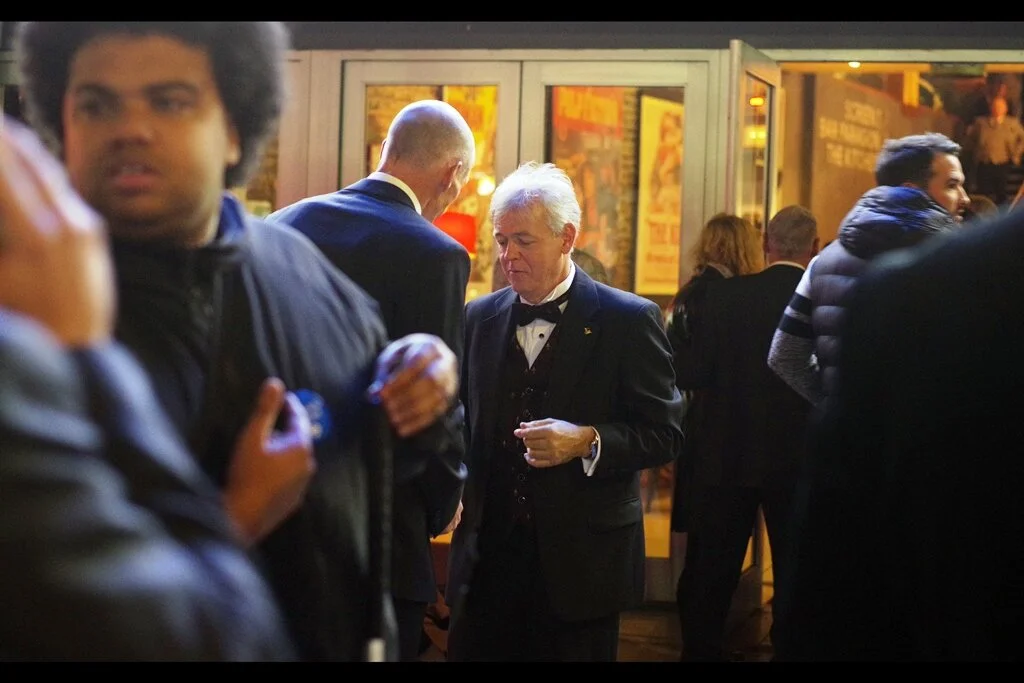 There is absolutely no evidence to suggest that this distinguished looking man has anything to do with this movie… but then there’s no evidence to suggest he doesn’t have something to do with other movies, you know? And that is a nice bow-tie, to be sure.