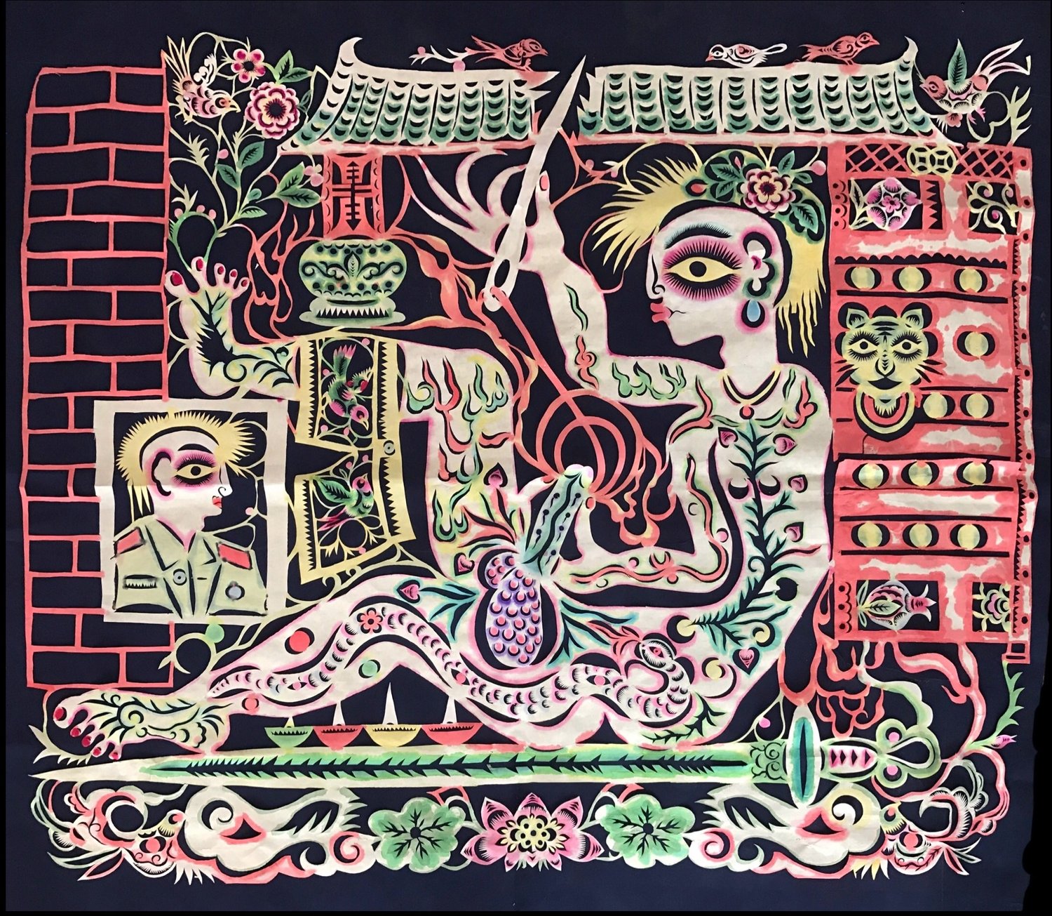 Xi Yadie, 'Sew' 2017. Courtesy of Xi Yadie