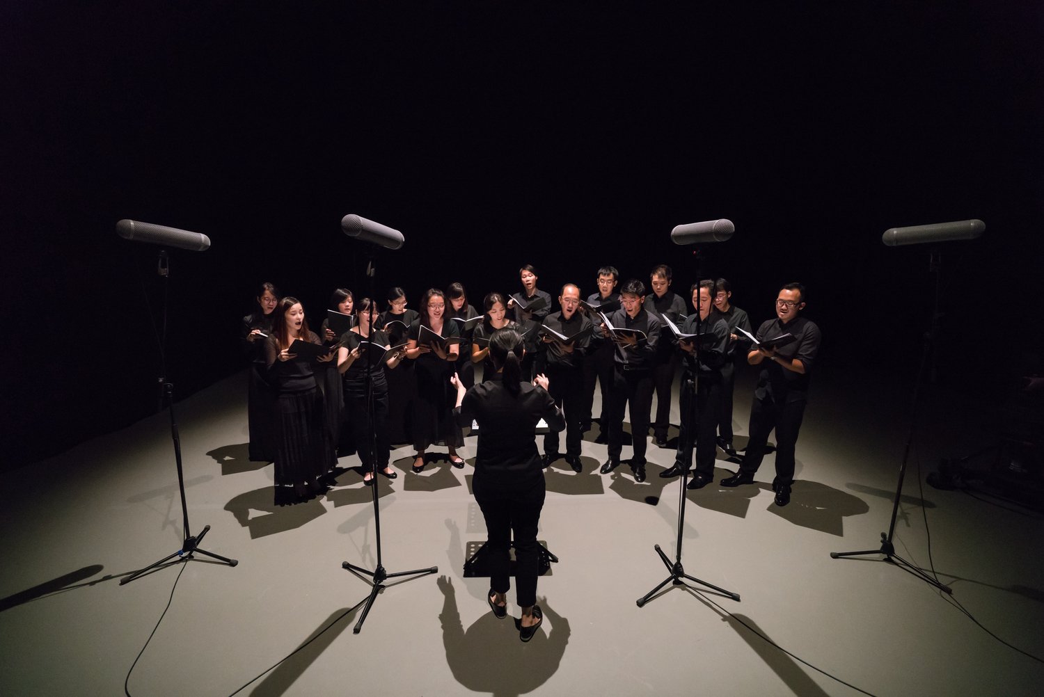 Samson Young, 'Muted Situations #5: Muted Chorus”'2014. Courtesy of Edouard Malingue Gallery