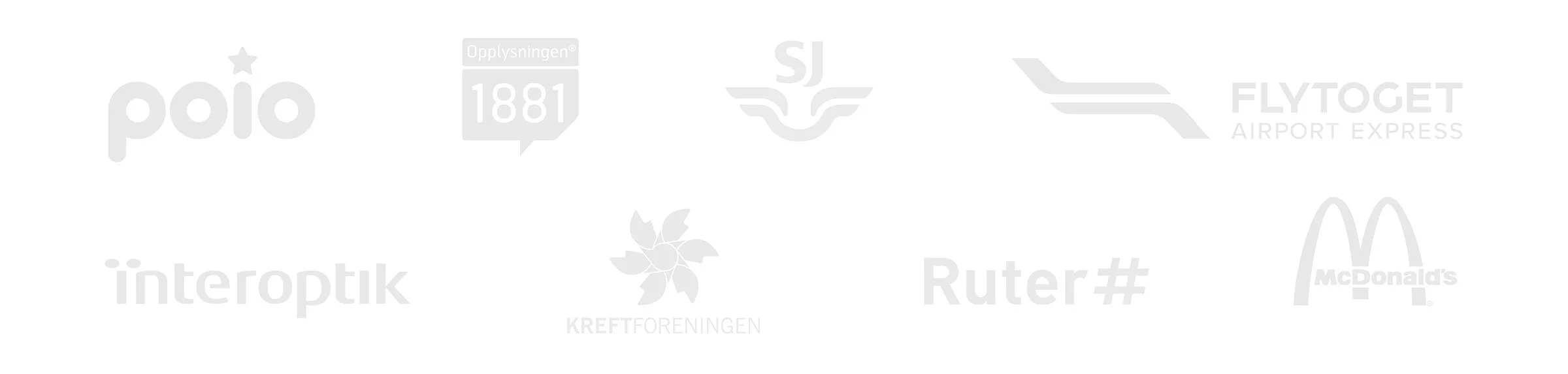 Noen av våre