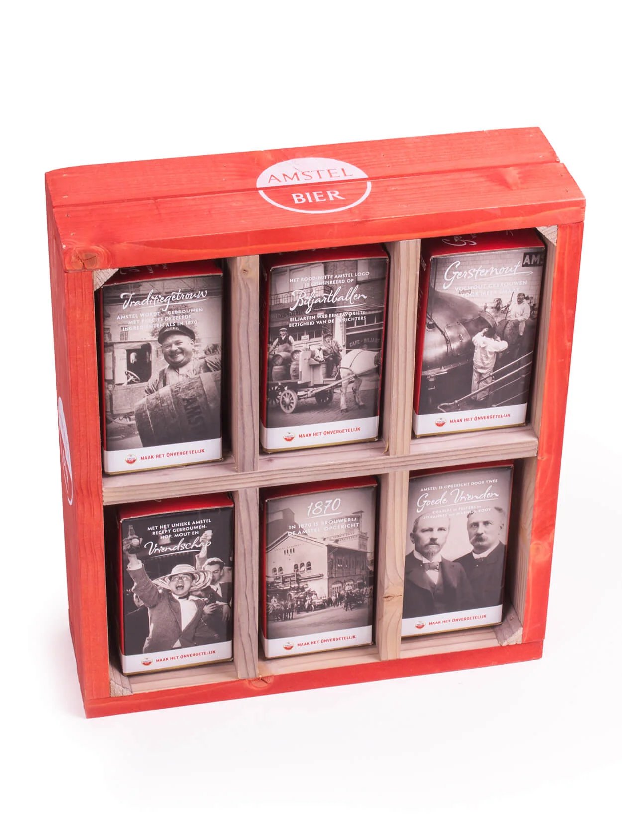 OPTIMALE PRESENTATIE IN HORECA MET EEN KLASSIEK AMSTEL KRATJE