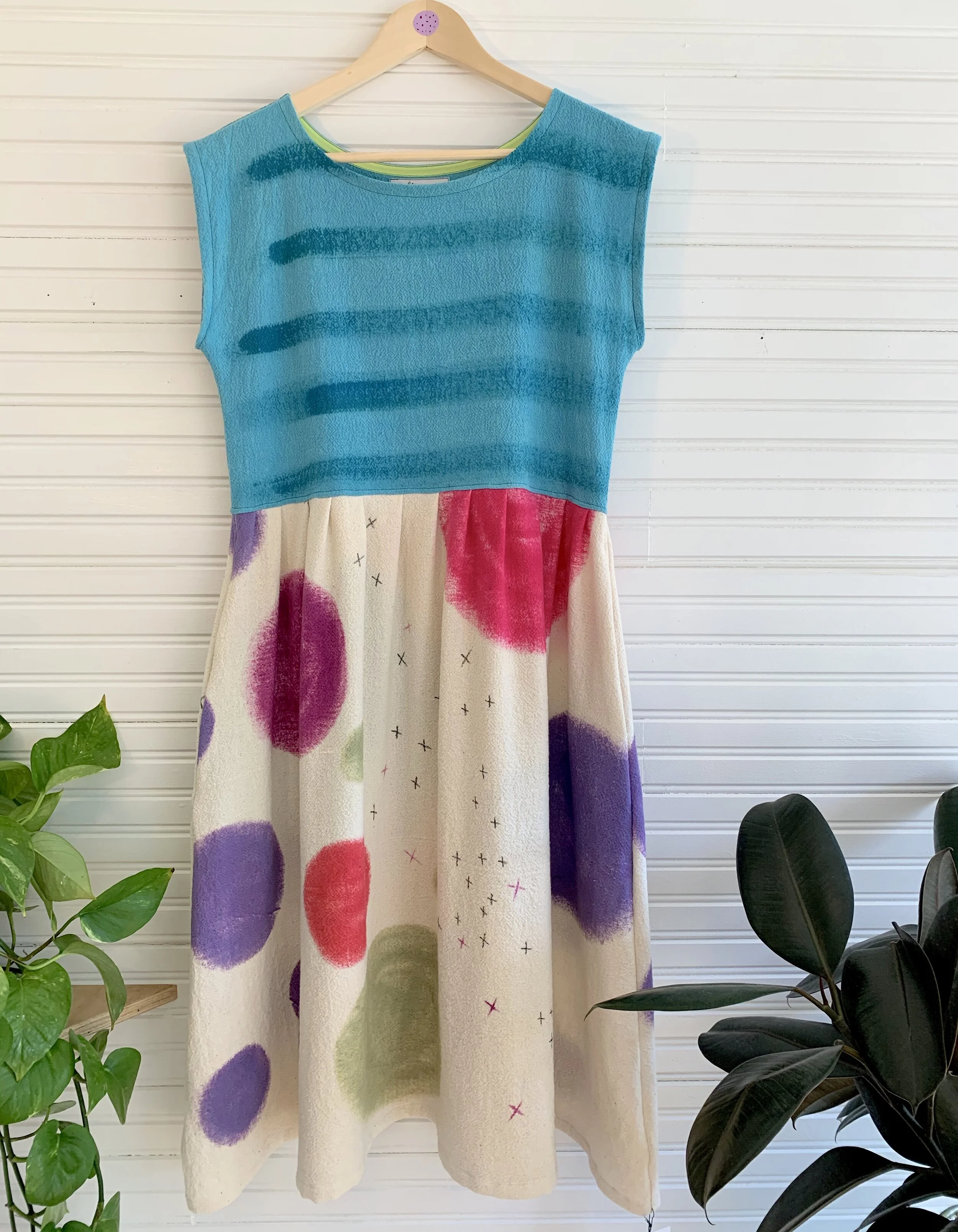 Bedtime Story / Aqua Stripe / XS