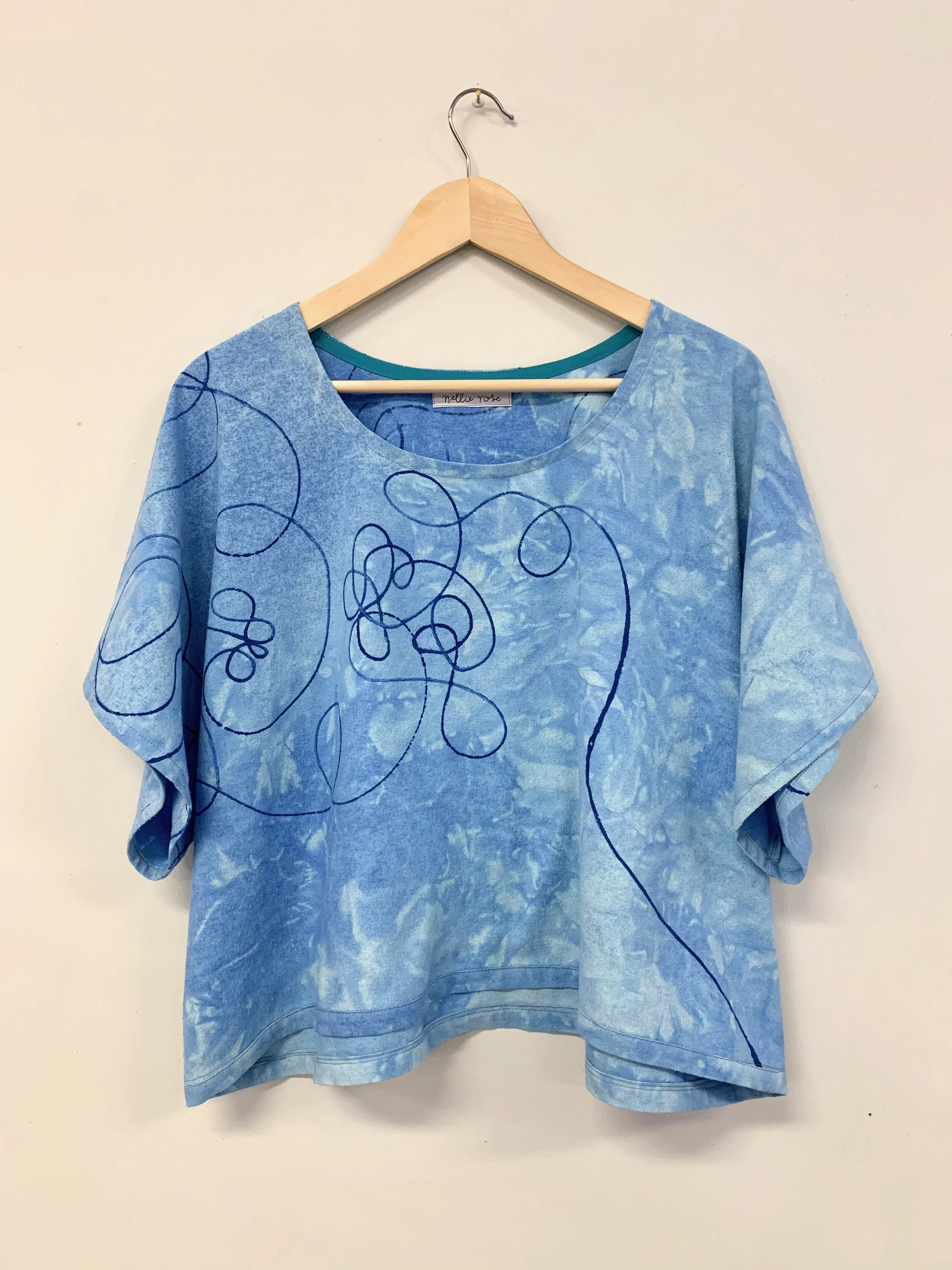 Cloud Adventures // Crop Top // 2-3XL