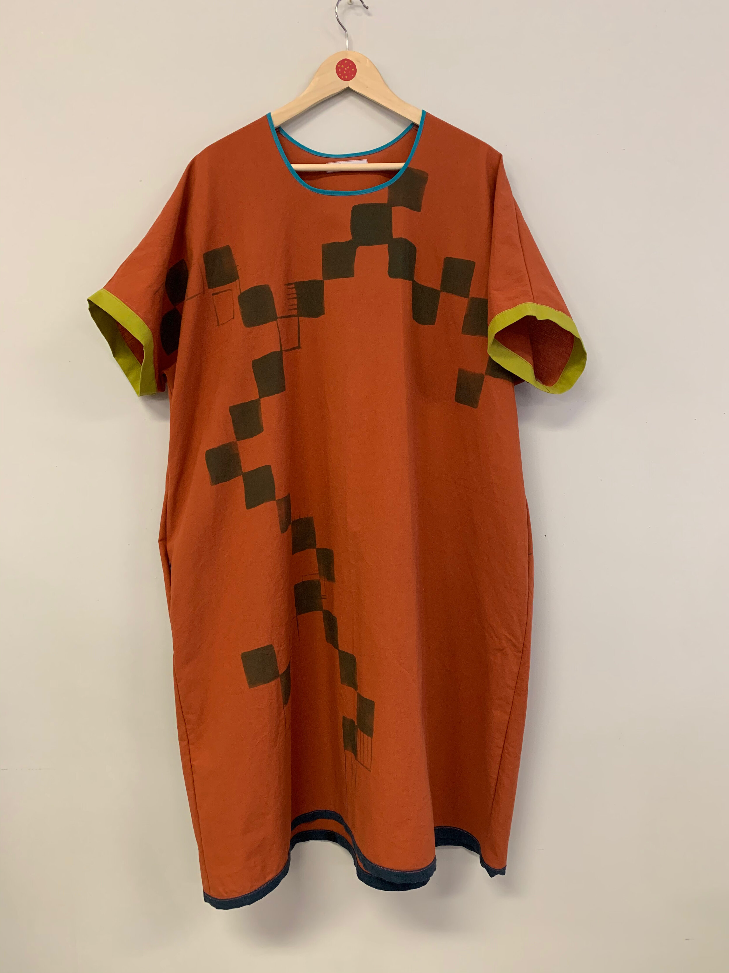 Wayward Hopscotch// Box Dress // OS (OneSize fits many) M-2XL