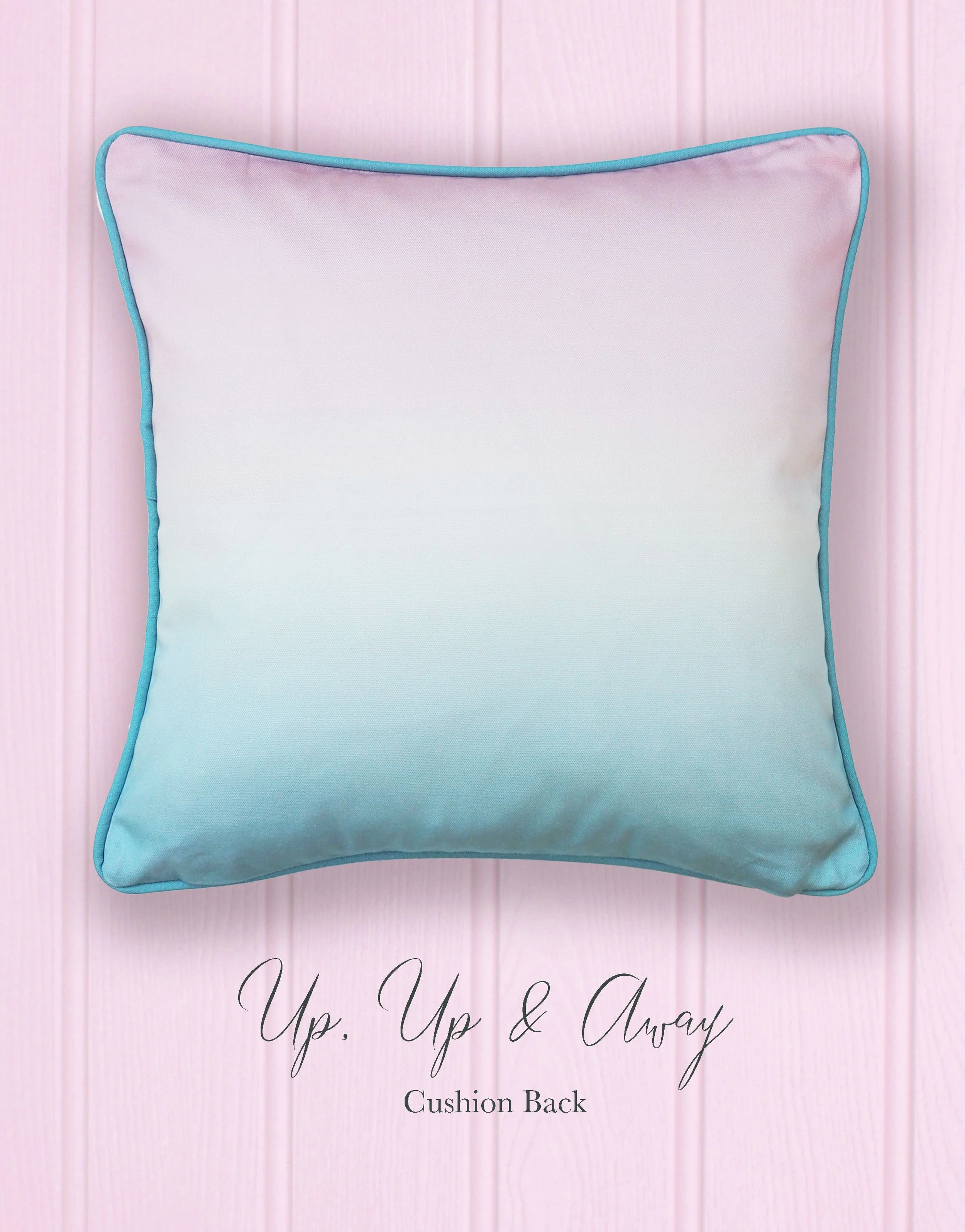 Up, Up & Away Cushion Back On  Pink in Organic Cotton copy.jpg