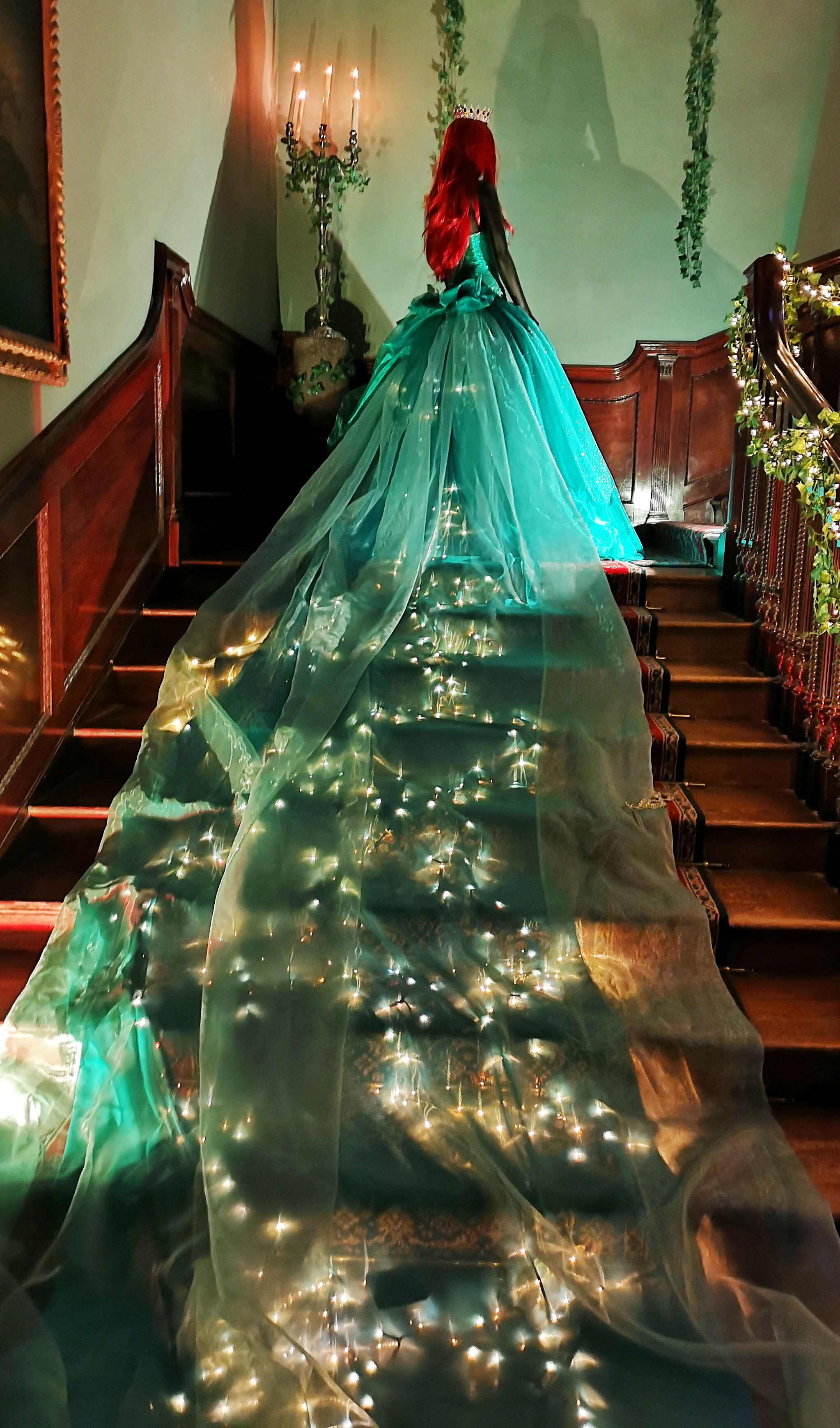 Green Organza