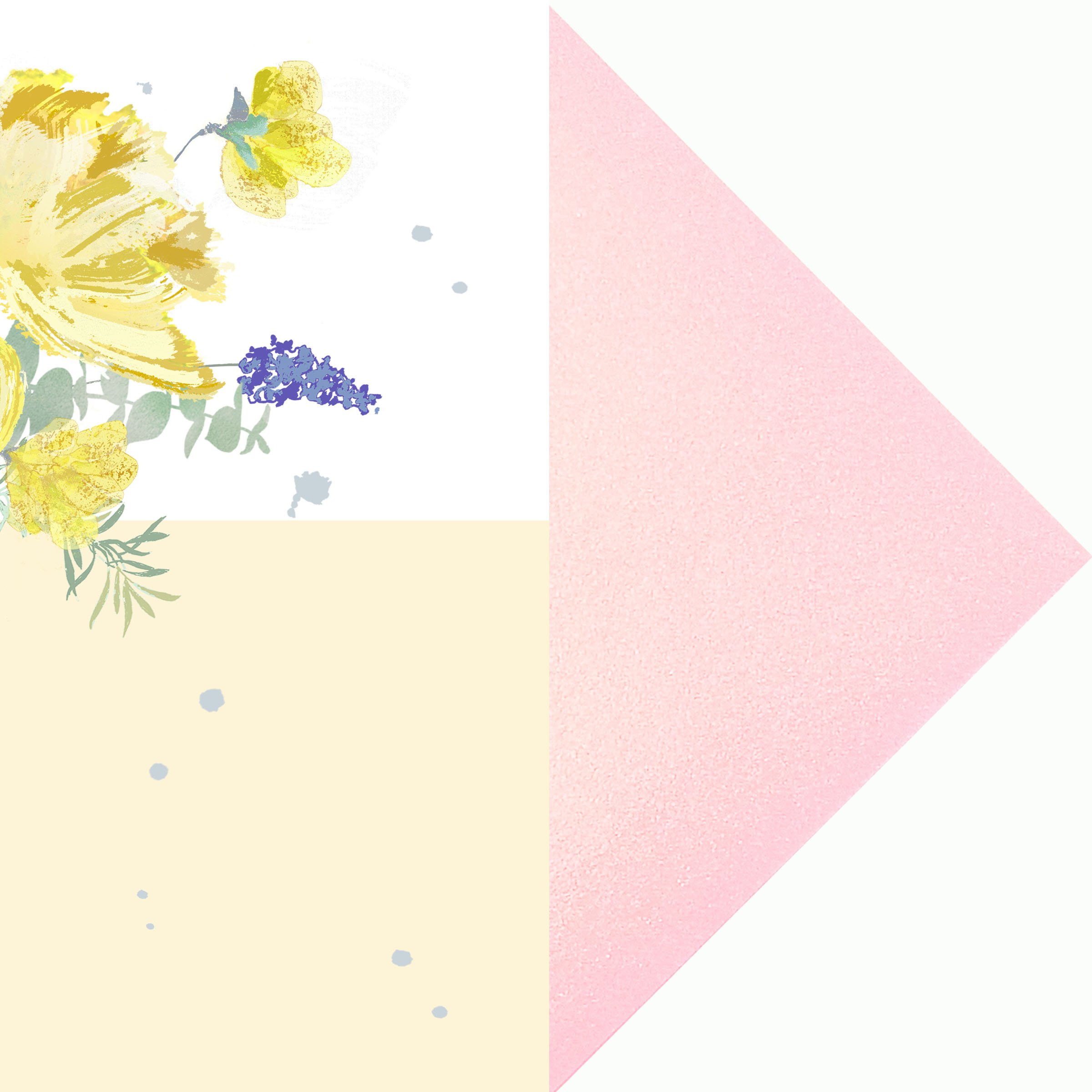 pale pink pearlescent envelope with lemon tulip.jpg