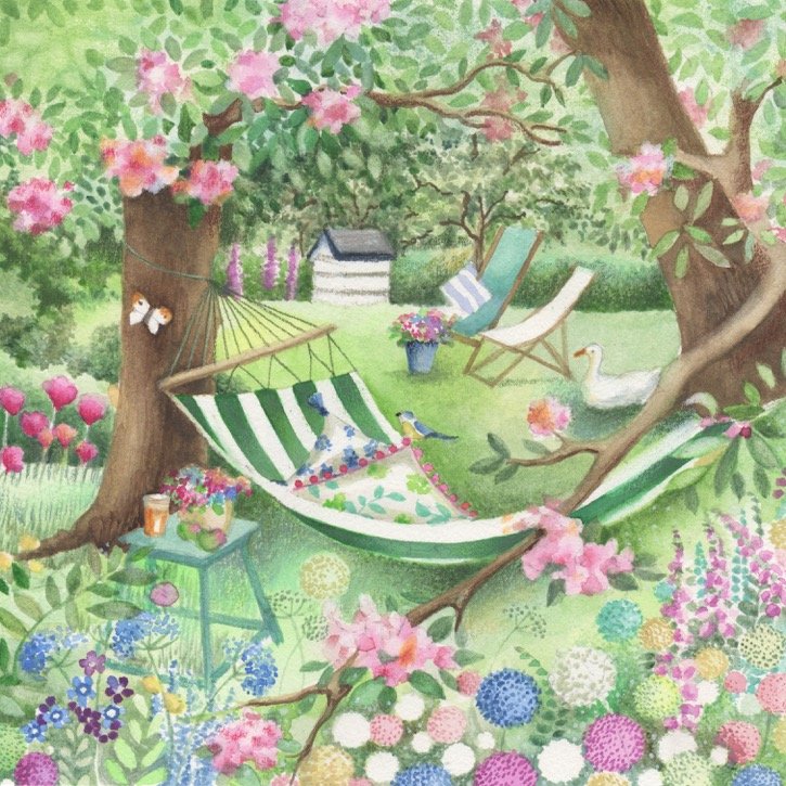 Somerset Apple Orchard Mini Print