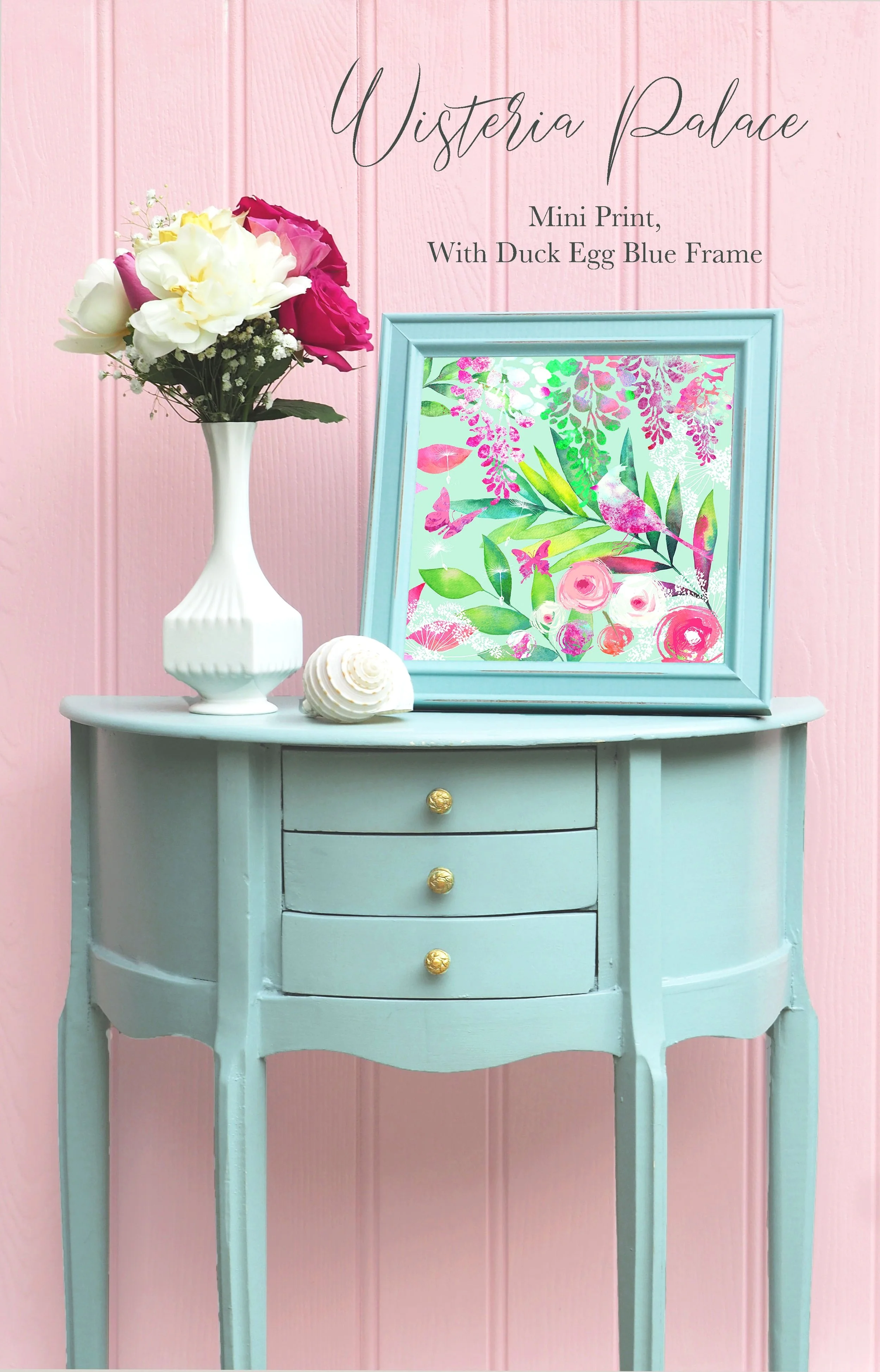 Wisteria+palace+Mini+Print+With+Duck+Egg+Blue+Frame+-+Lifestyle+shot+copy.jpg