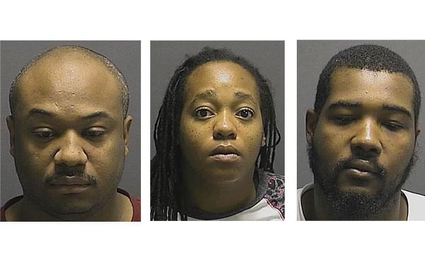 Donald M. Williams (left), Tiffany N. Lowery (middle), Rashon T. Pratt (right) Howard County Police Department