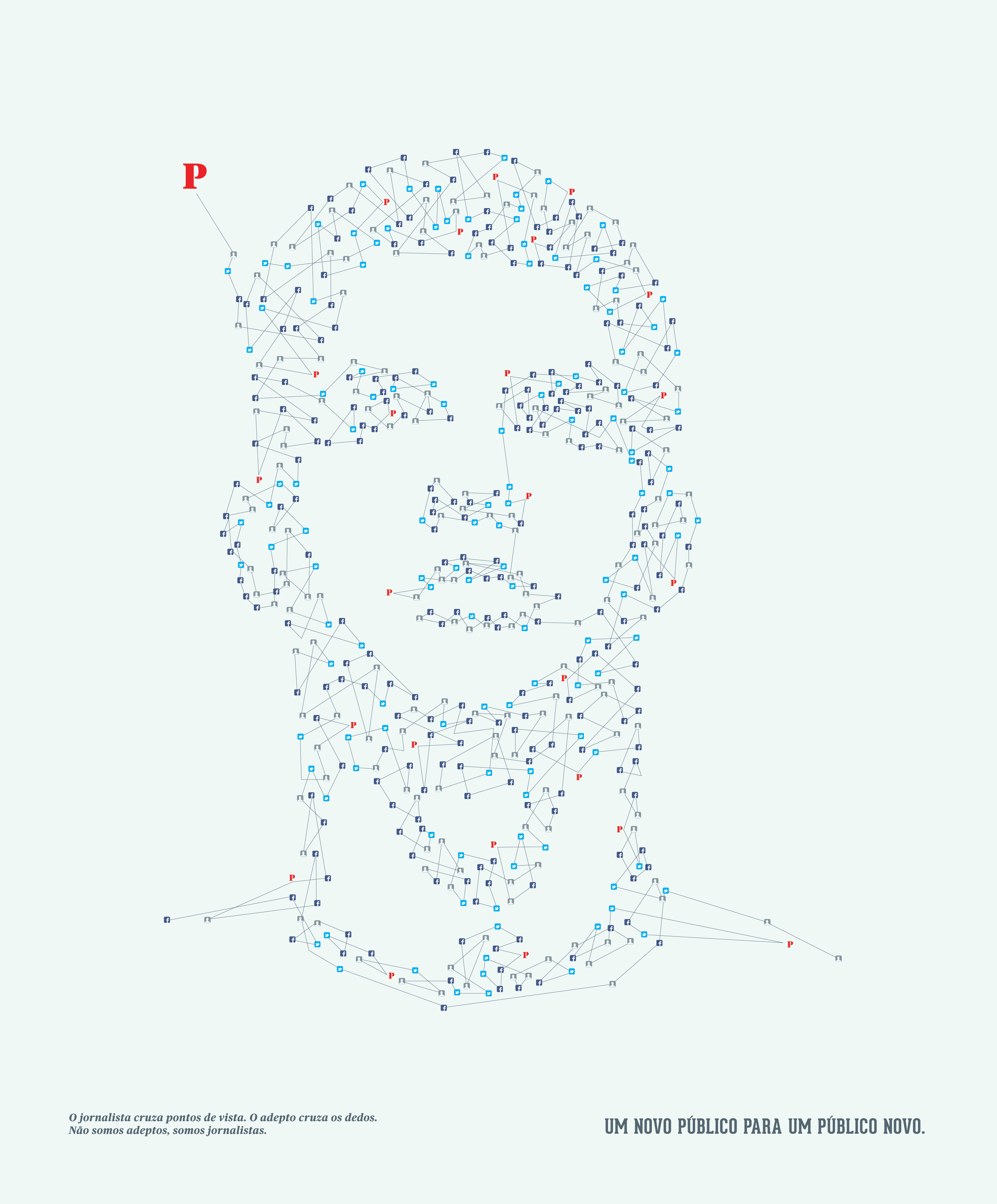 O jornalista cruza pontos de vista. O adepto cruza os dedos. Não somos adeptos, somos jornalistas. &nbsp;The journalist crosses points of view. The fan crosses his fingers. We are journalists, not fans.&nbsp;