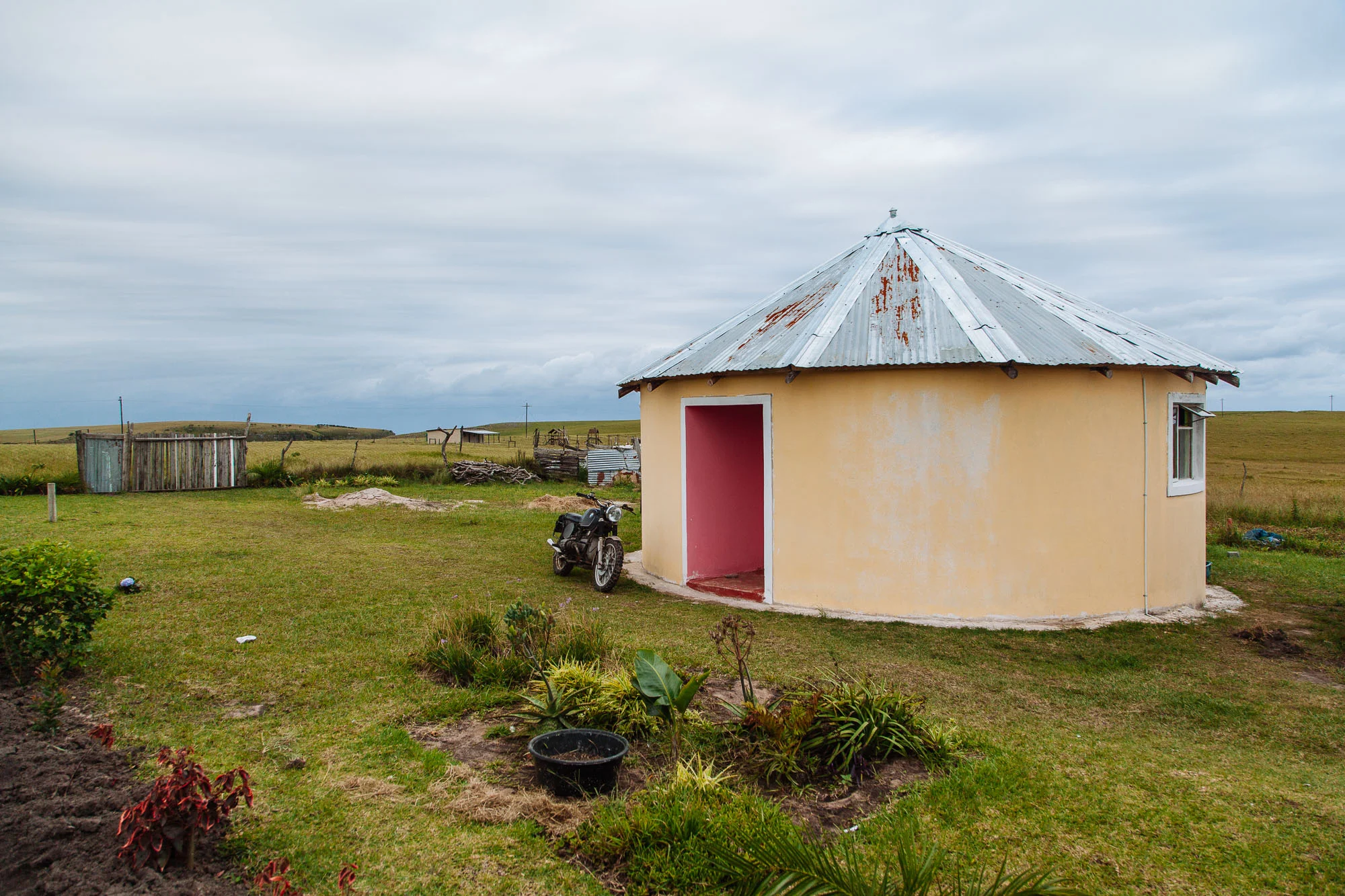 Our home while staying with Bongani and his family.