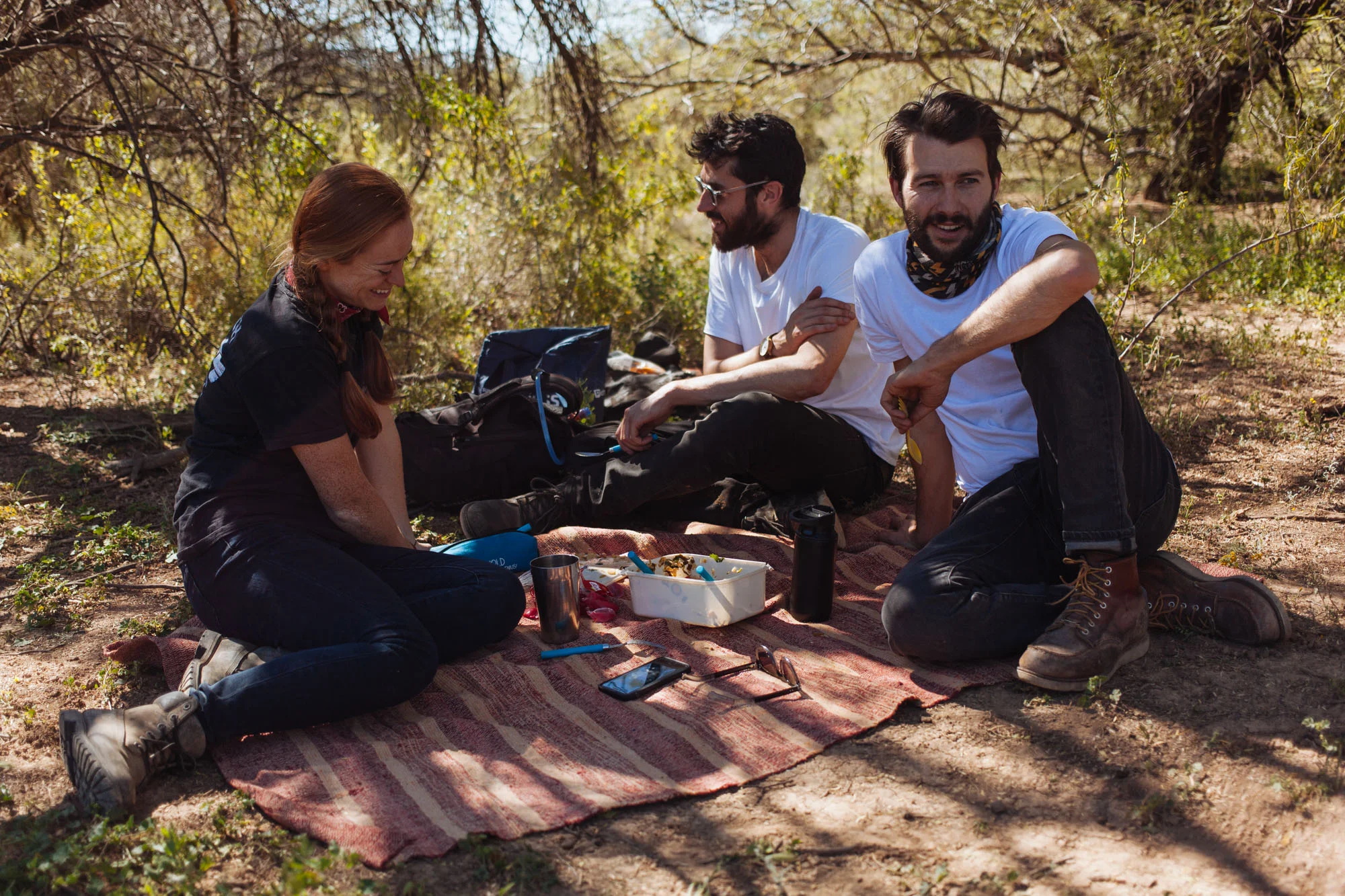 Zoë, Tom and Scotty