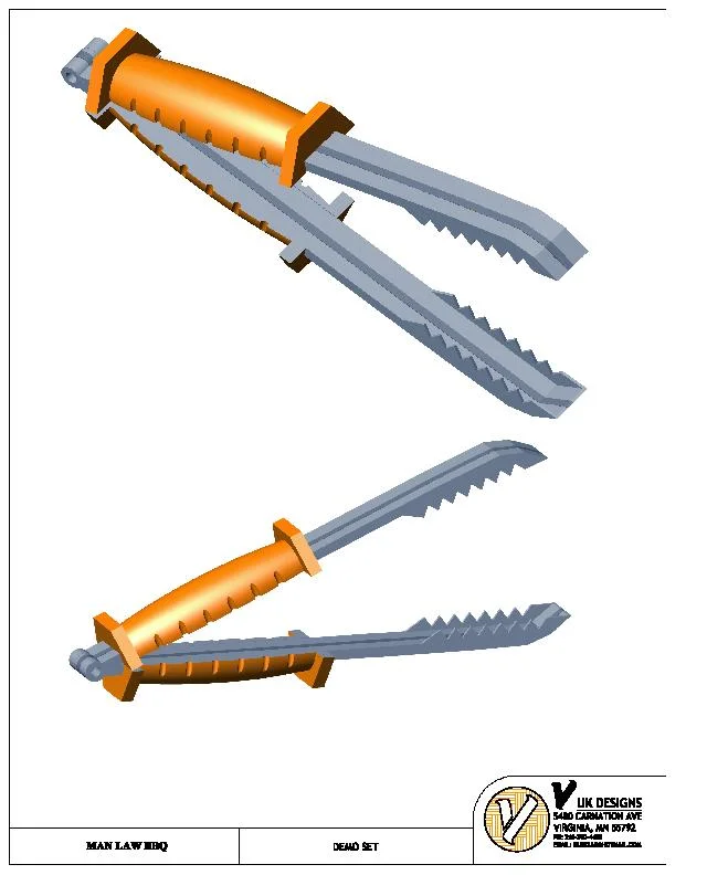 Grilling Tongs for Man Law