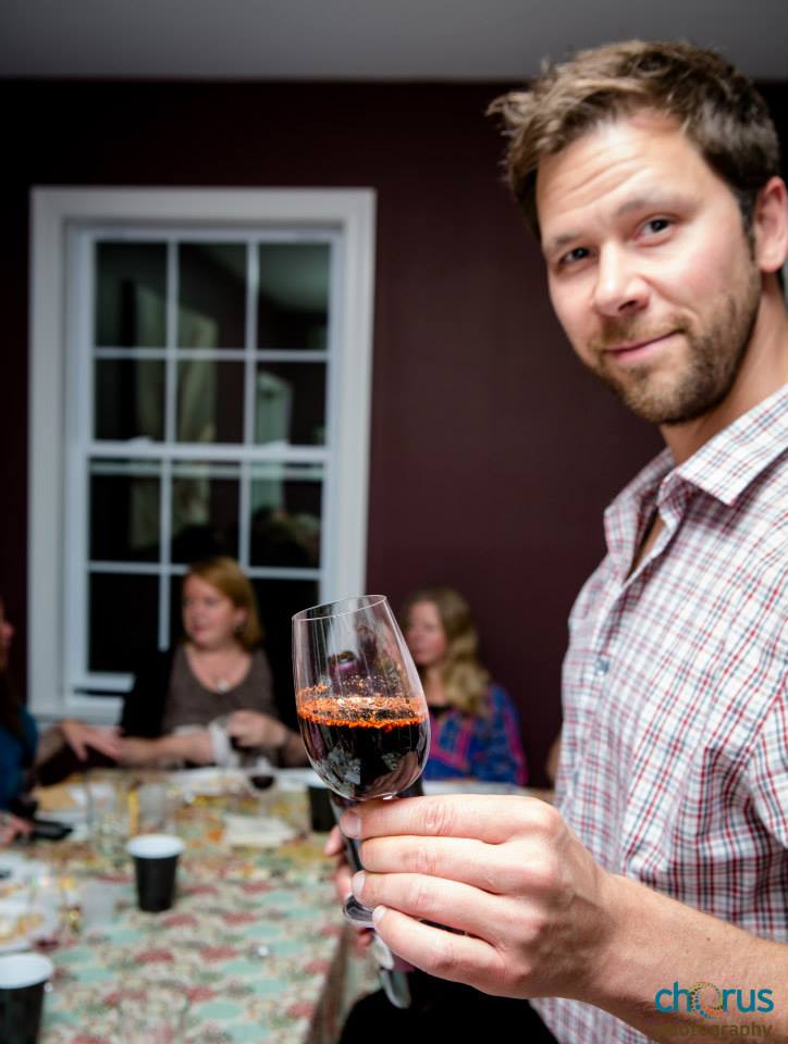 Older wines typically go from orange-red to tawny brown as they age. They also throw quite a bit of sediment. Courtesy of Chorus Photography .