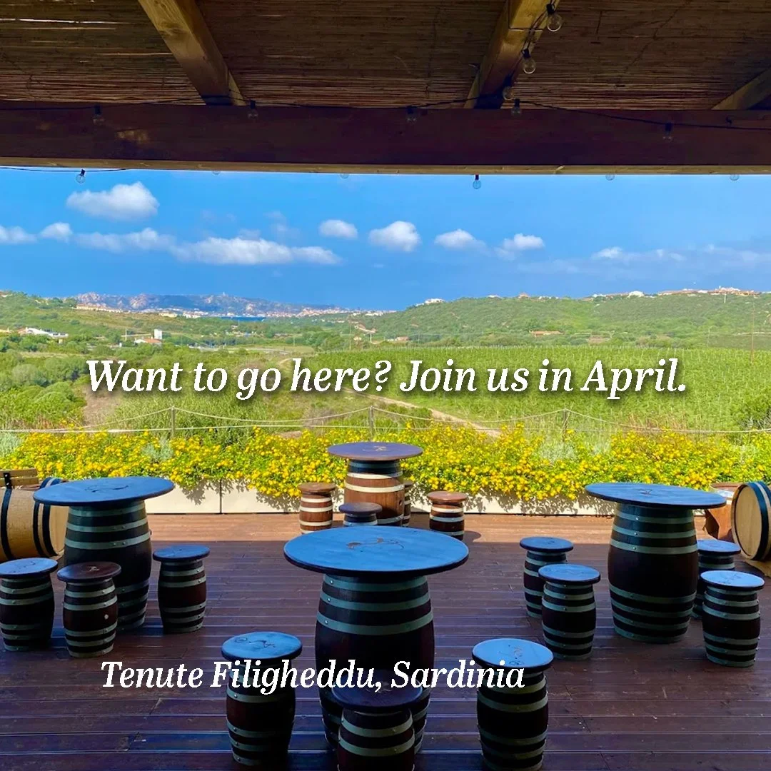 April can&rsquo;t come soon enough. 🍷🌊

I&rsquo;m currently finalizing the details for our Mediterranean wine cruise, and I wanted to give you a glimpse of where I&rsquo;ll be leading our group for TWO private land excursions this spring.

Our firs