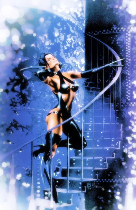"Razor" #12 - 1994 Back Cover - London Night Studios