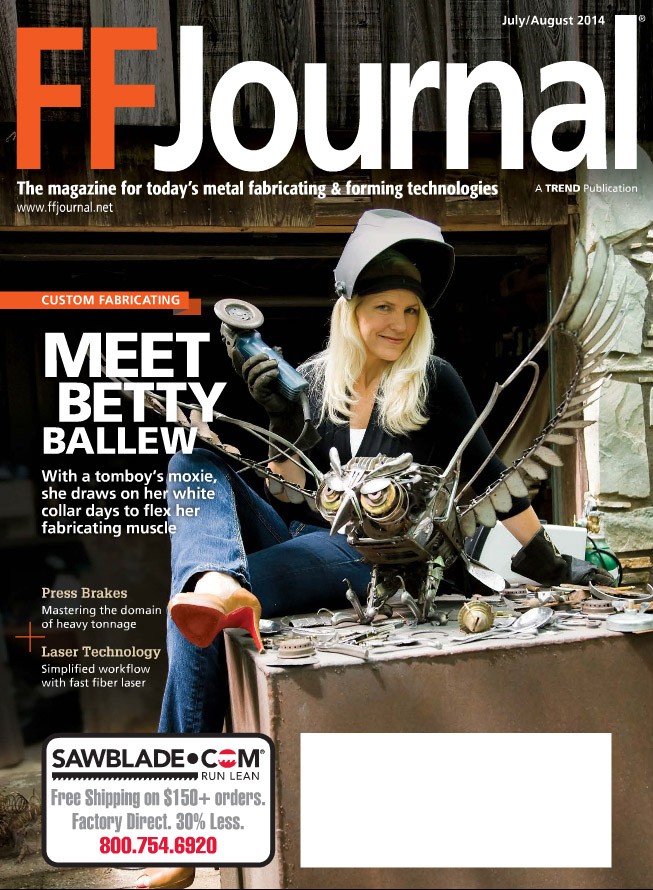 "FFJournal" - Cover and Feature Article - July August 2014 http://onlinedigitalpubs.com/publication/?i=218358&p=1