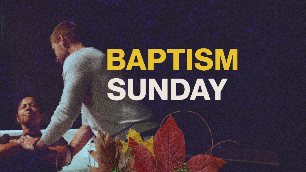 Baptism Sunday 