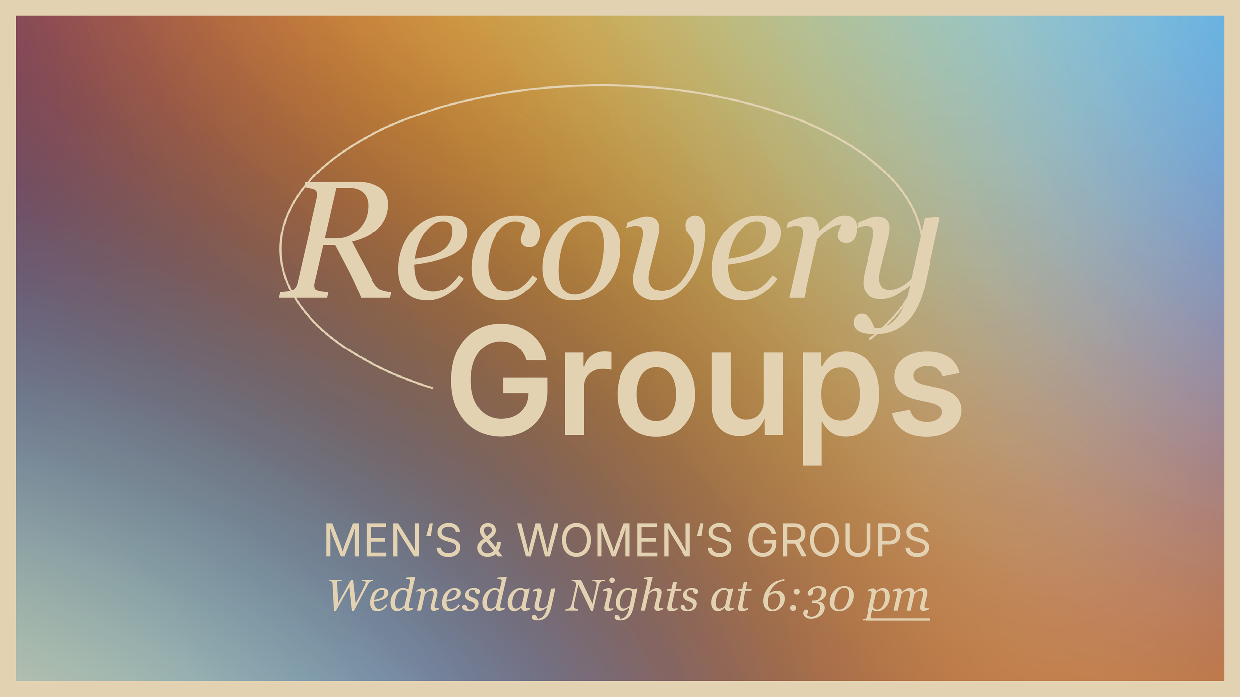 Recovery Groups