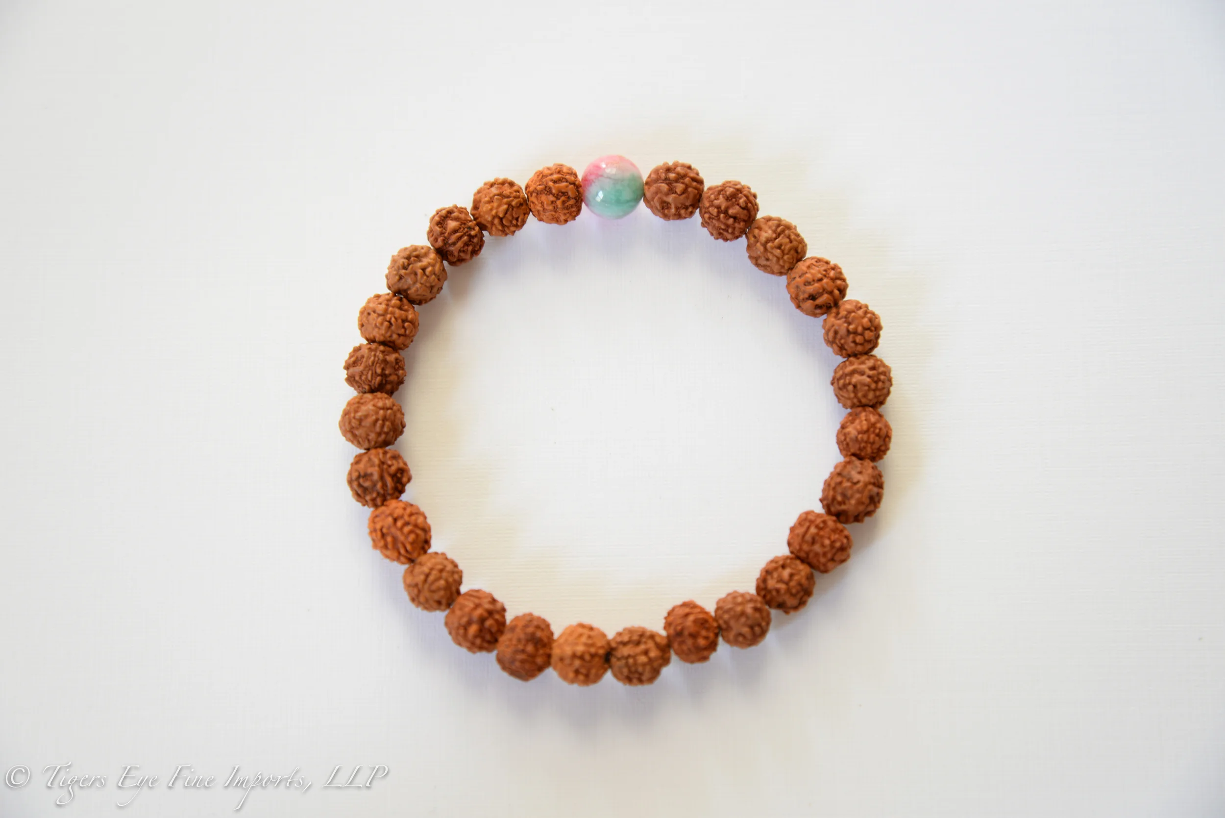 The Bodhi bracelet is made from seeds of the sacred fig tree. It has been renowned in spiritual cultures for thousands of years. Our bracelets feature small seeds (the more elegant variety) as well as a semi precious stone. Opal, Pearl, Lapis, Pink Turquoise, Jasper, and Red Coral are some options. 