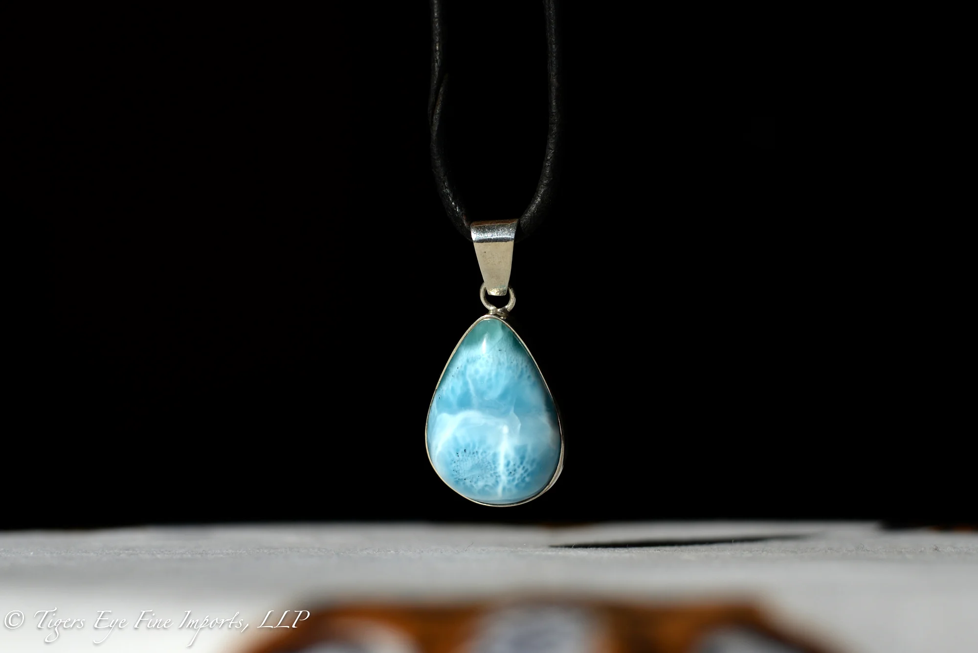 Tigers Eye has a very large collection of the highest quality larimar jewelry for sale, directly from the Dominican Republic. Please contact me if you would like to see more.. 