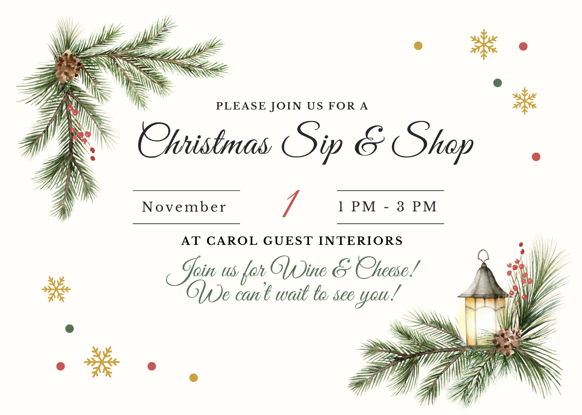 Christmas Sip &amp; Sho