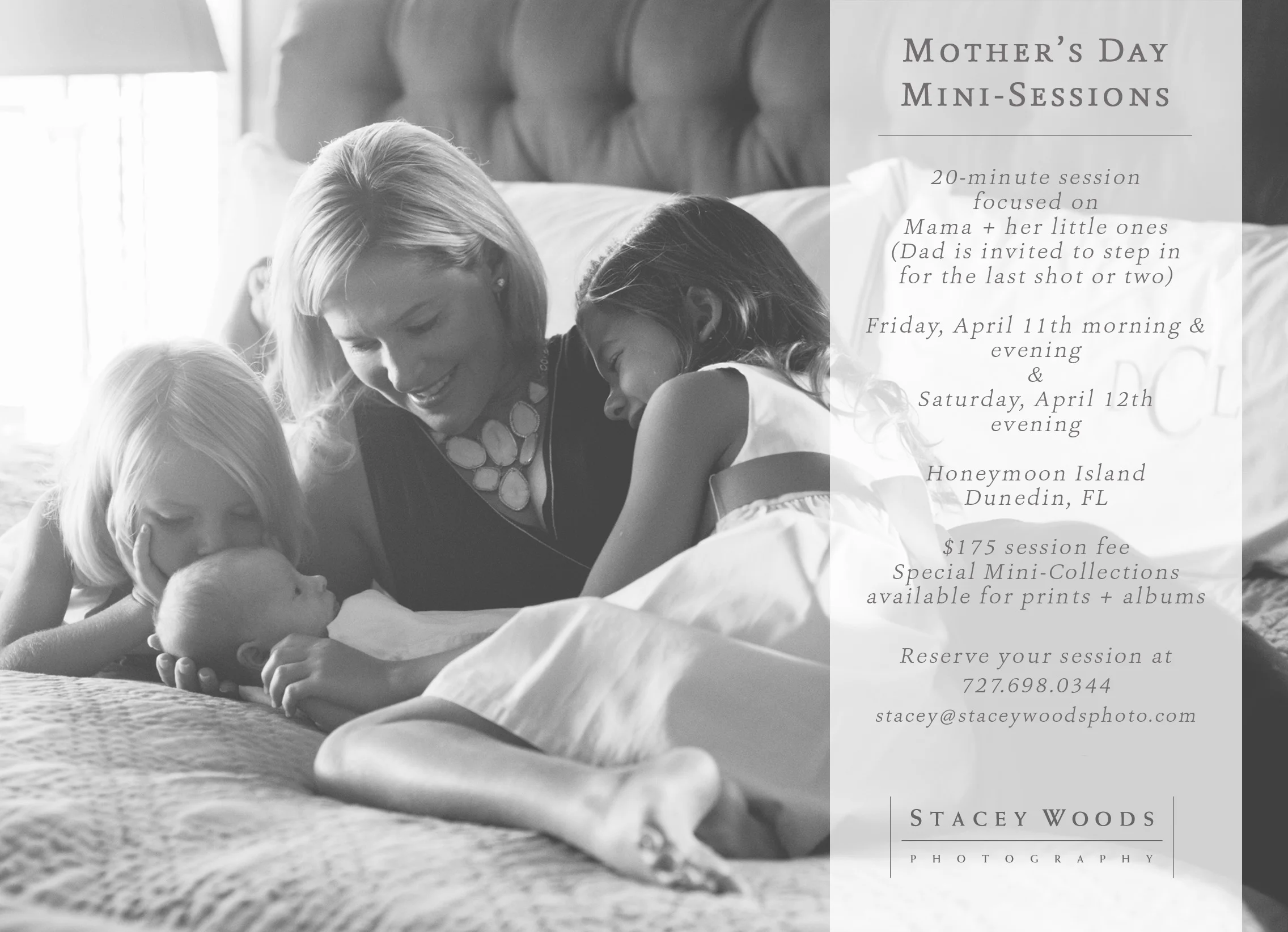 Mothers Day Mini Sessions with Stacey Woods