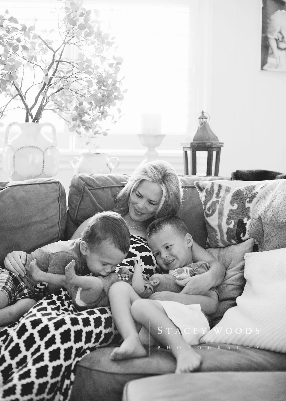 Family newborn photography Belleair Beach FL