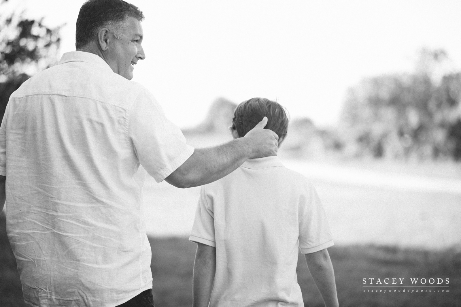 Dad and Son, lifestyle photography by Stacey Woods