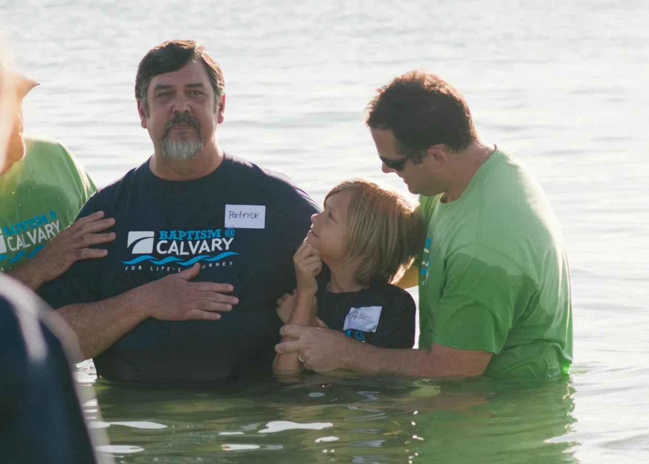 Beach Baptism at Calvary Church: Stacey Woods