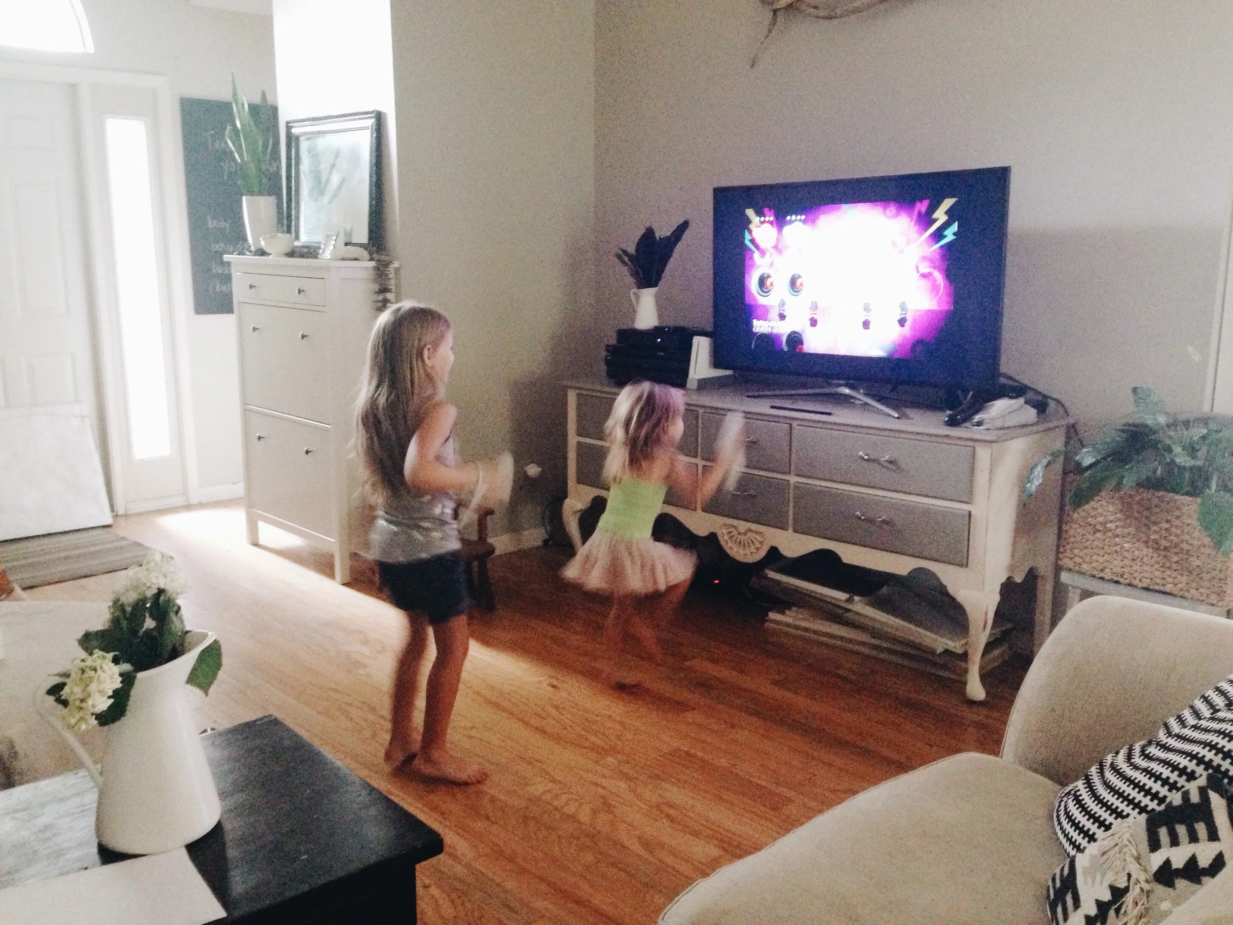Just Dance fun, Stacey Woods