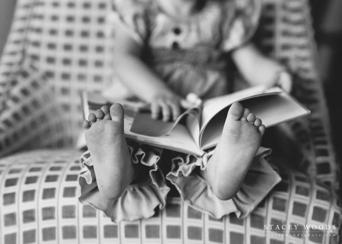 Toddler Feet, by Stacey Woods