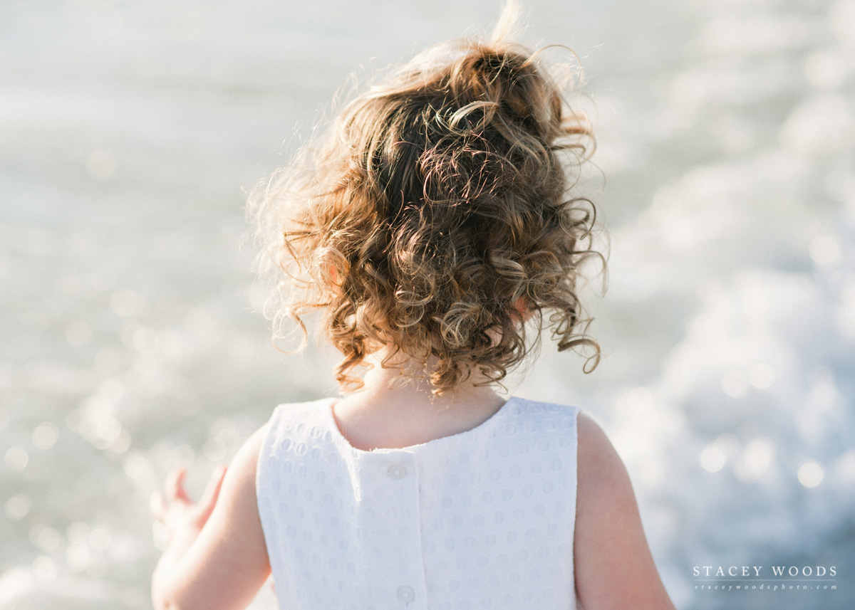 Little Girl Curls, photography by Stacey Woods