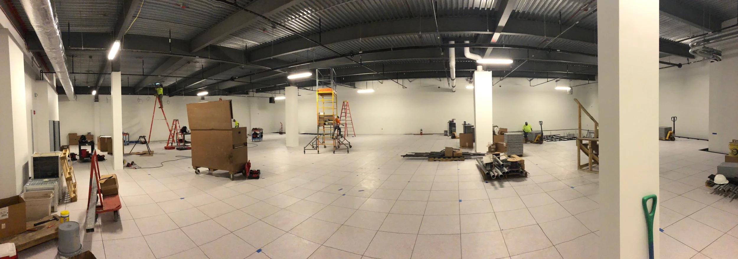 Week of June 3rd - June 7th, 2019 Almost two weeks of construction and the flooring is complete.