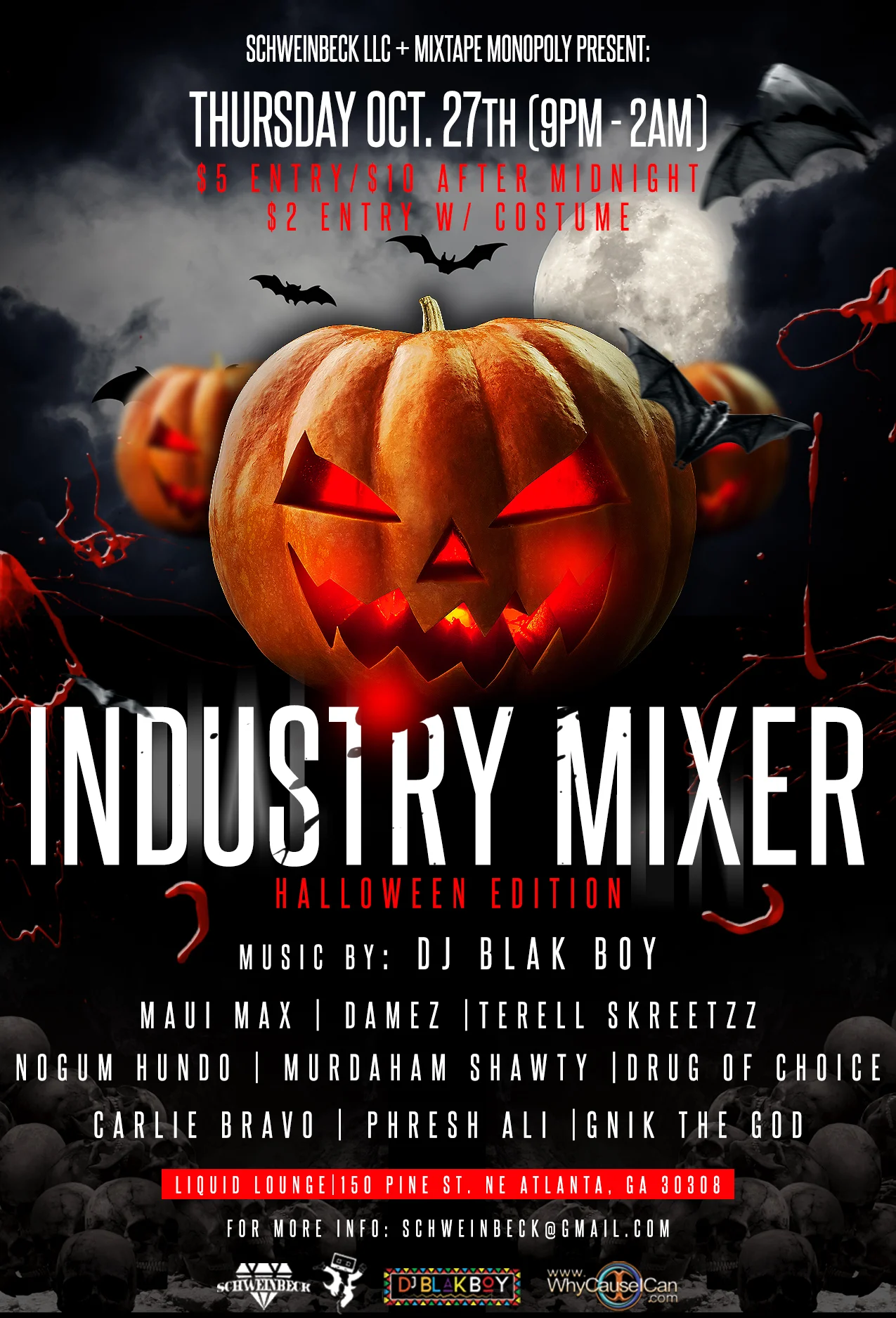 Damez Performing Live at Liquid Lounge!