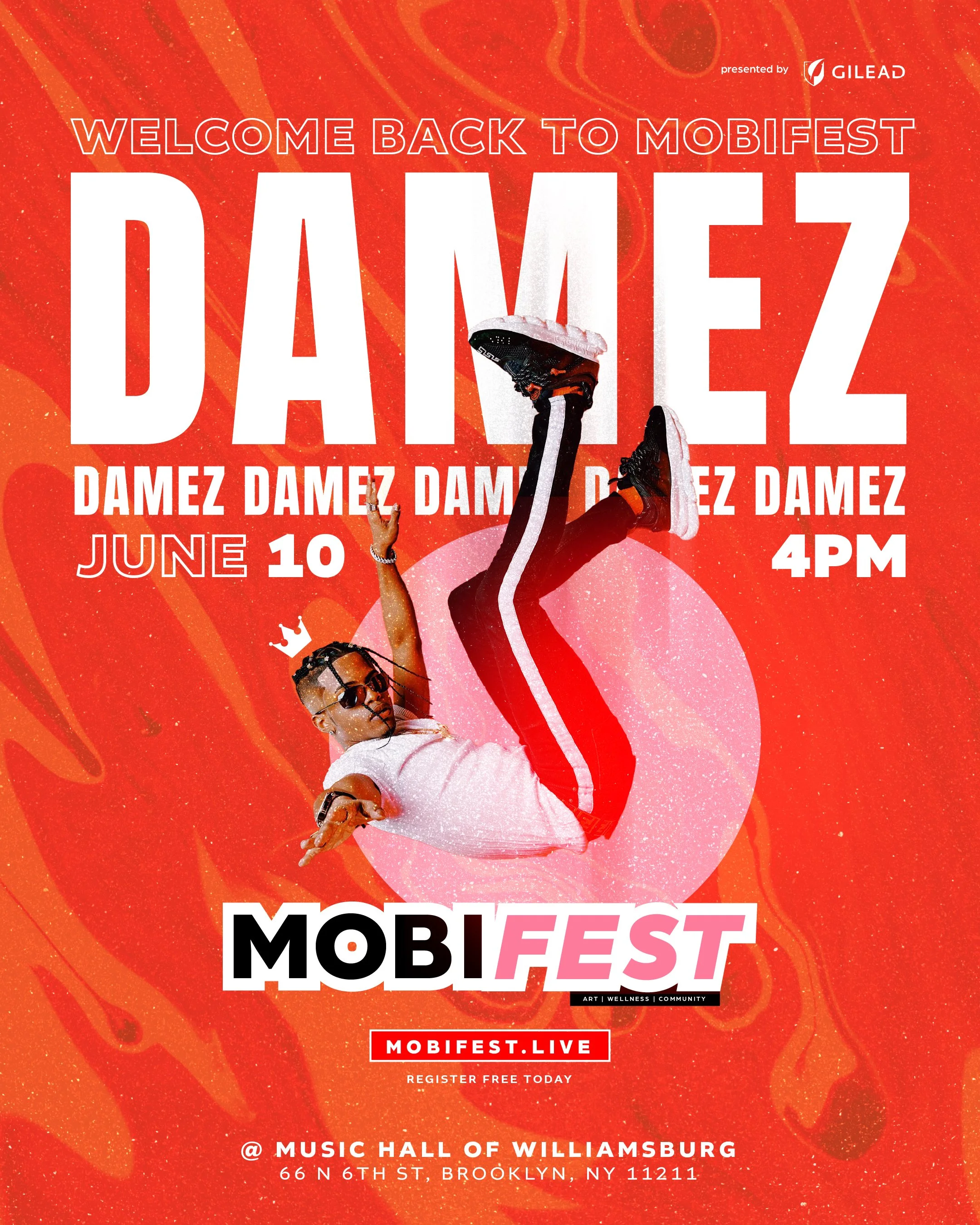 Damez to Perform for MOBI Fest in New York City!