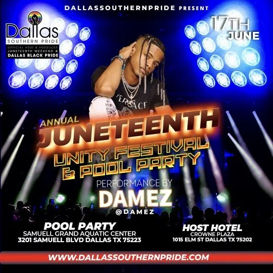 Damez Performing for Dallas Pride!