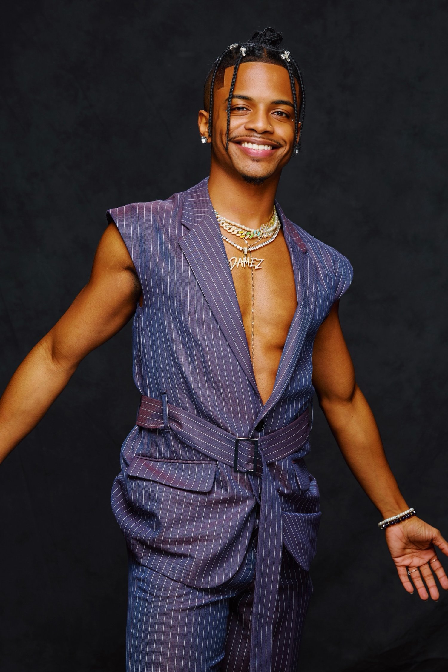 Damez Attends BET's Black + Iconic Soiree