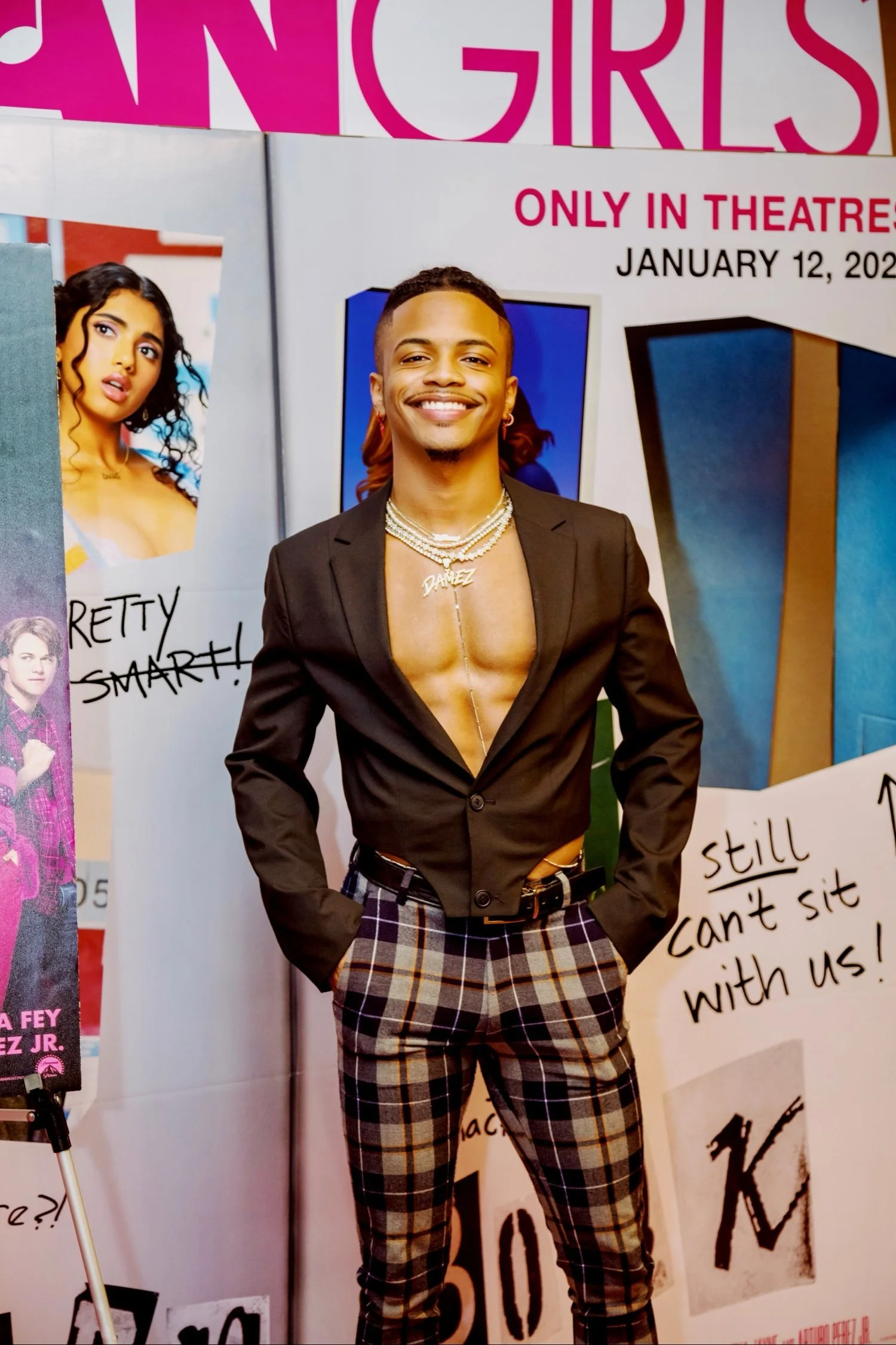 Damez Attends Mean Girls Movie Premiere