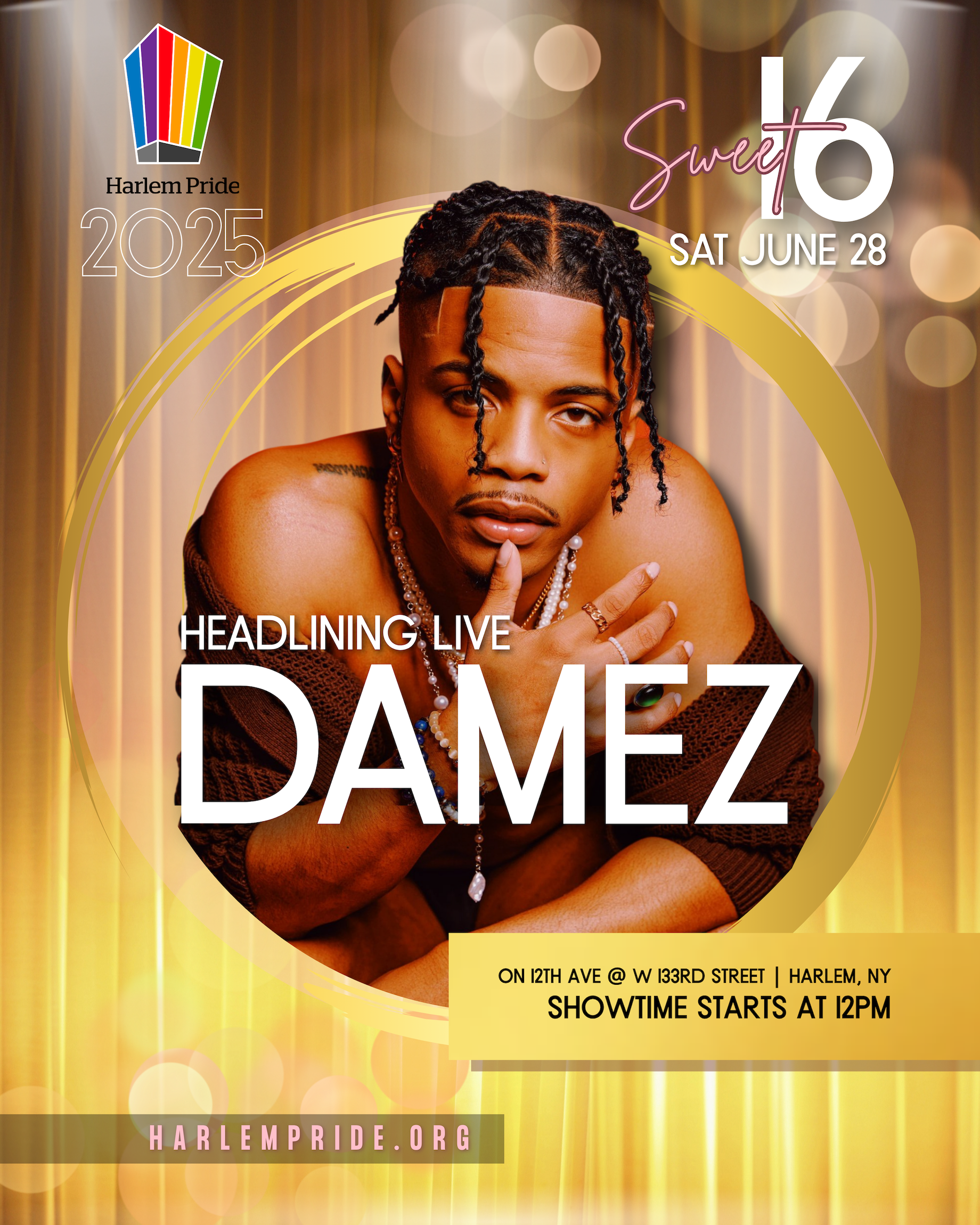Damez to Headline Harlem Pride 2025